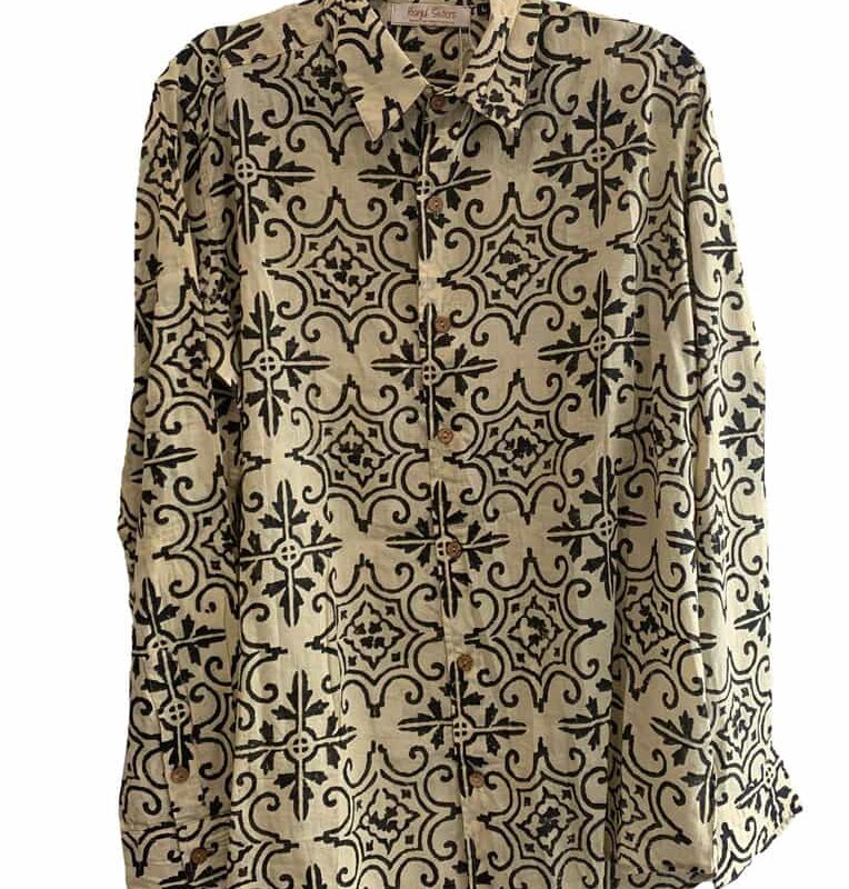 Camisa Algodón India Rombo