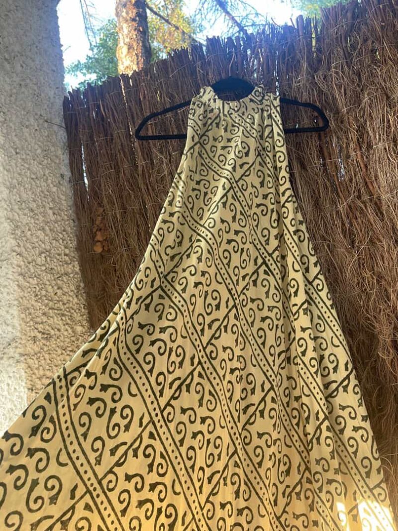 Vestido Etnico Dolores Selva