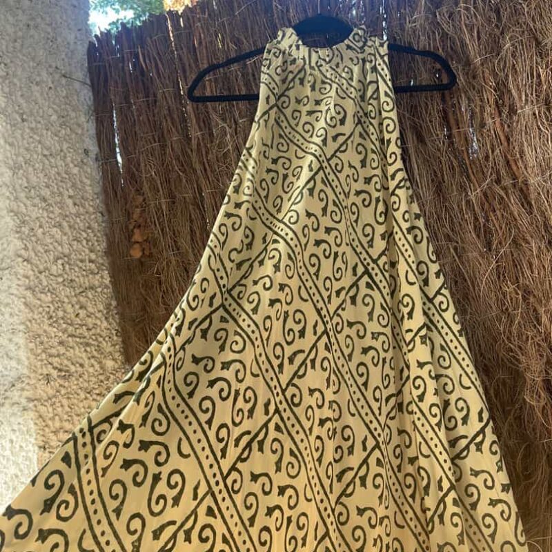 Vestido Etnico Dolores Selva