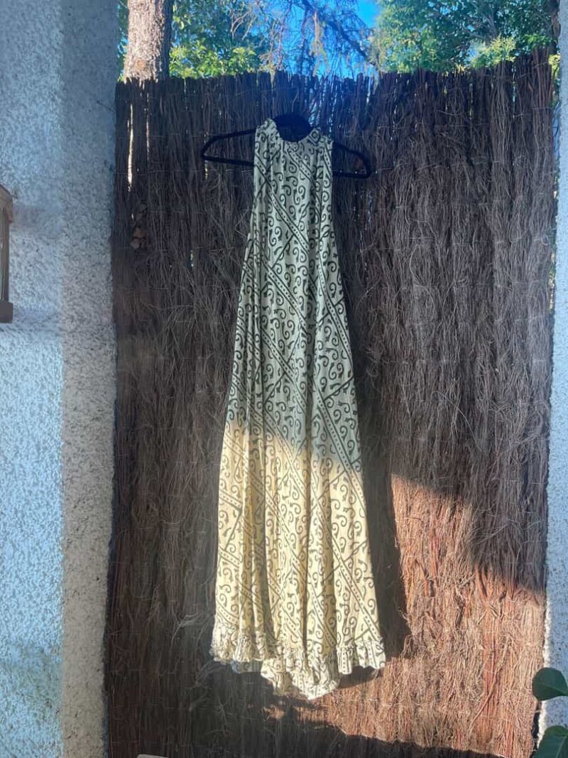 Vestido Etnico Dolores Selva - Imagen 4