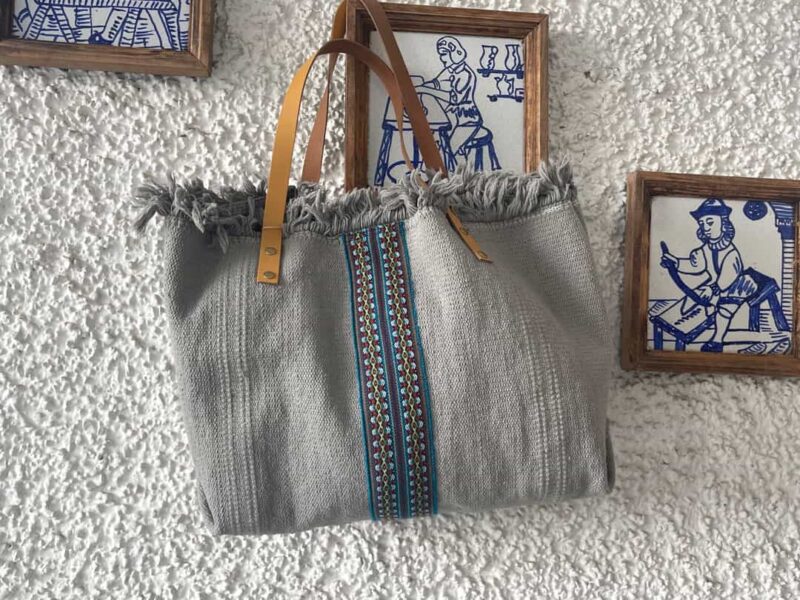 Bolso Lona Lula Gris