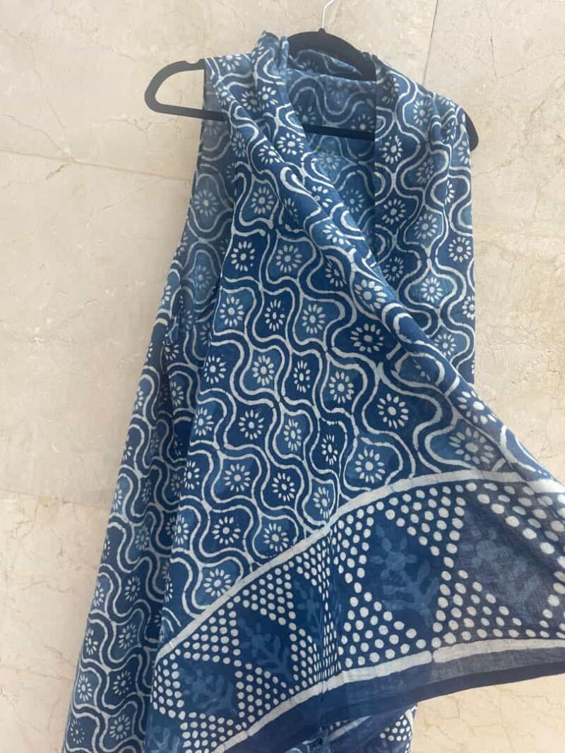Kaftan Pareo Blue Sea Berta - Imagen 2