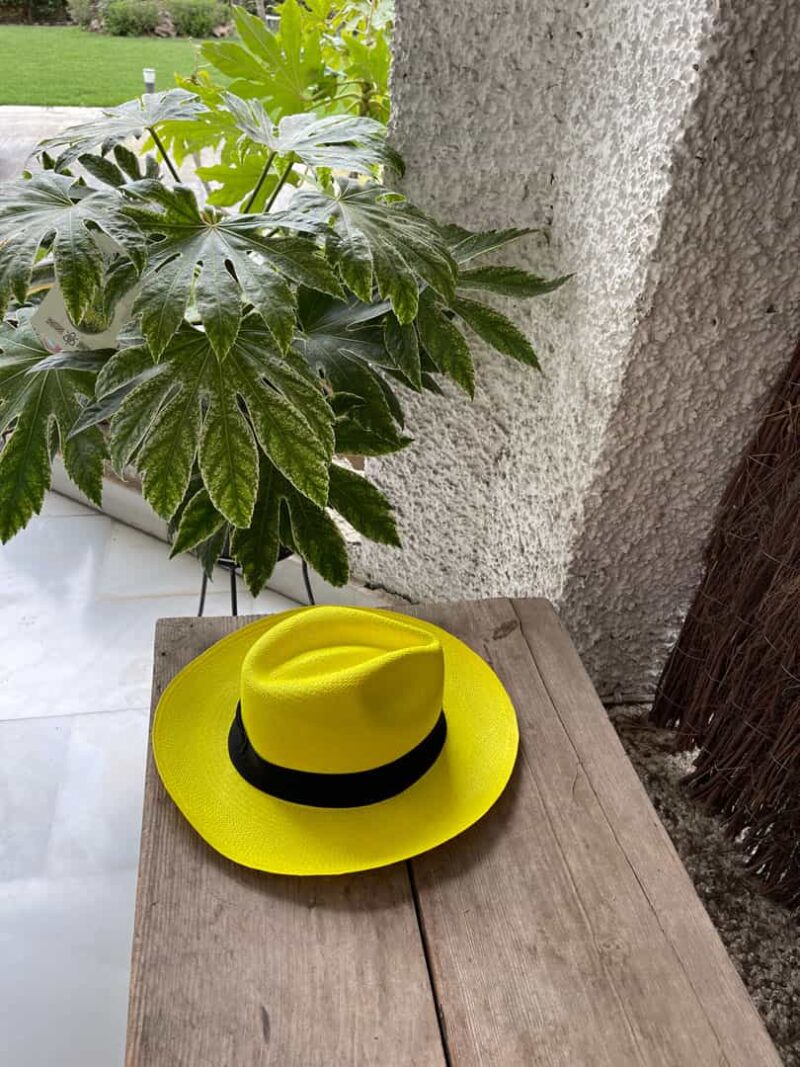Sombrero Lima cinta negra - Imagen 3