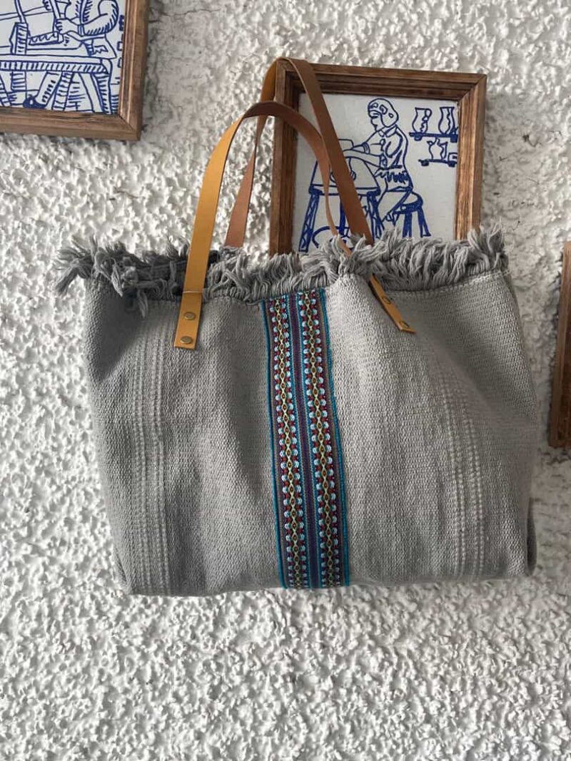 Bolso Lona Lula Gris - Imagen 2