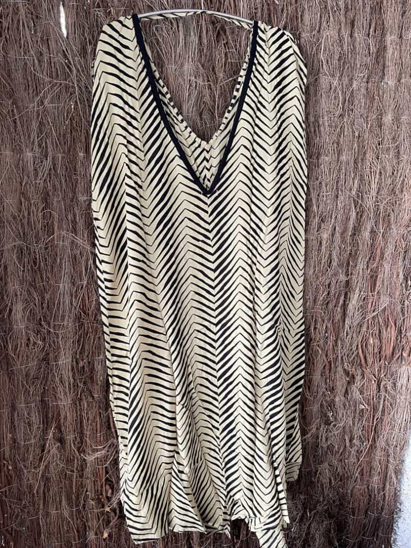 Vestido Tunica Romana Zebra - Imagen 4