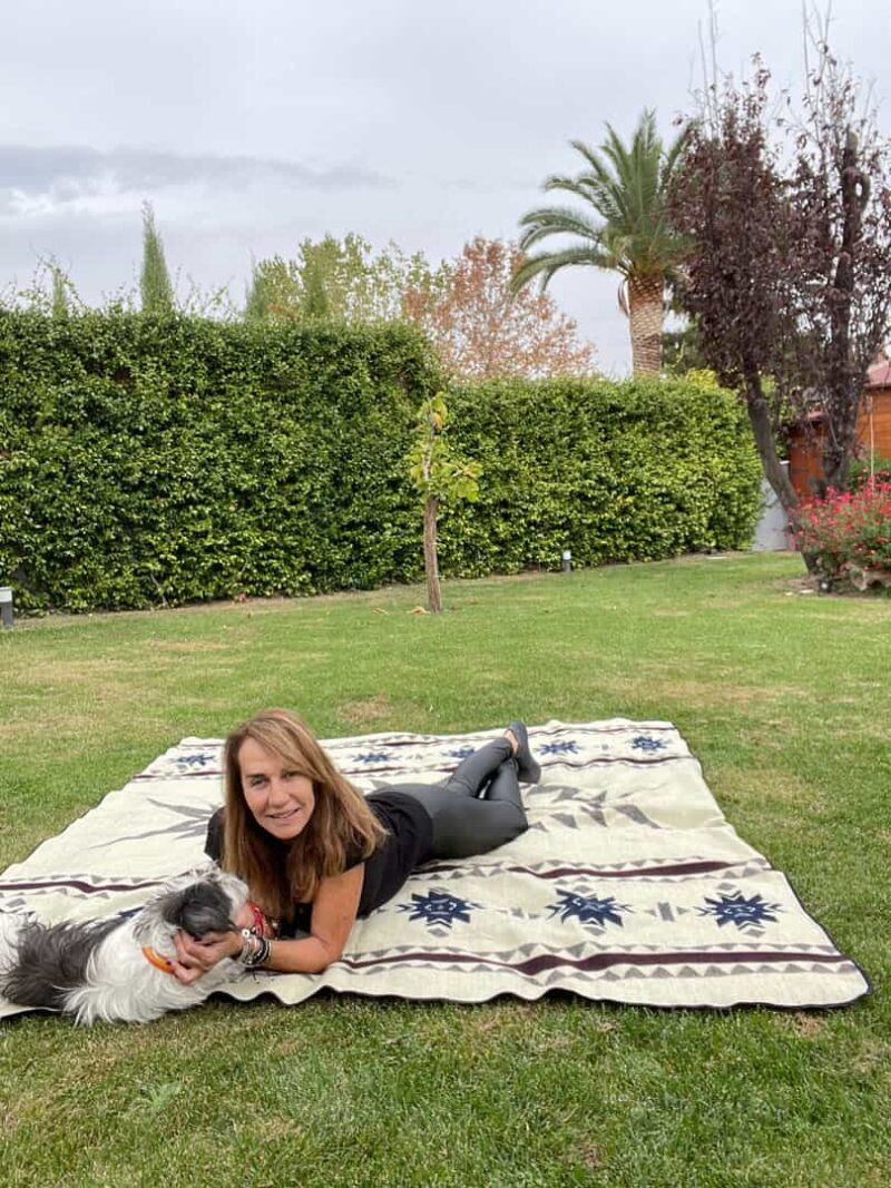 Manta Alpaca Reversible Aire - Imagen 6