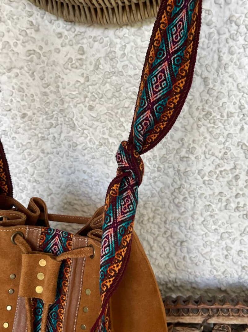 Bolso Ante miel pequeño - Imagen 3